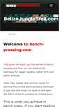 Mobile Screenshot of bench-pressing.com